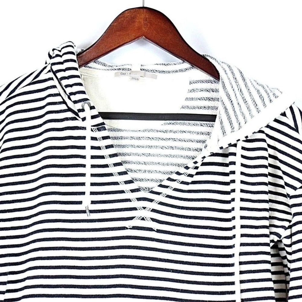 GAP Stripe Pull Over Hoodie with Front Pocket - Picture 4 of 4